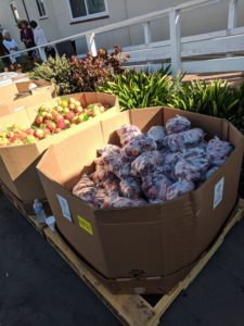 Pallet Box of Vegetables
