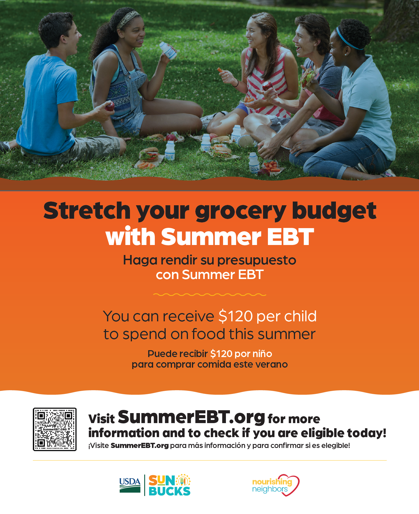 USDA Summer EBT Program for Families San Lorenzo Family Help Center