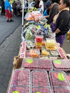 Photo of produce, strawberries.